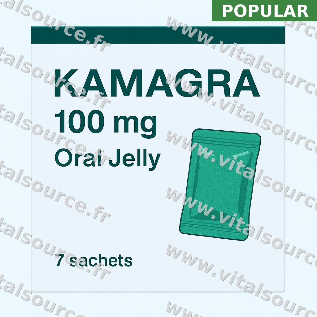 Dossier Kamagra 100mg : indications, contre-indications et prix (1,08€)